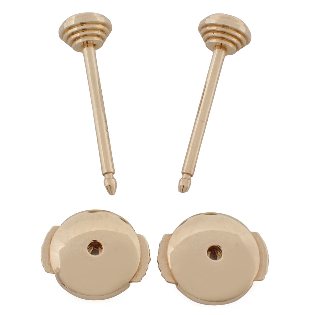 ダムール イヤリング XS ダイヤモンド ピンクゴールド K18PG 1.2g