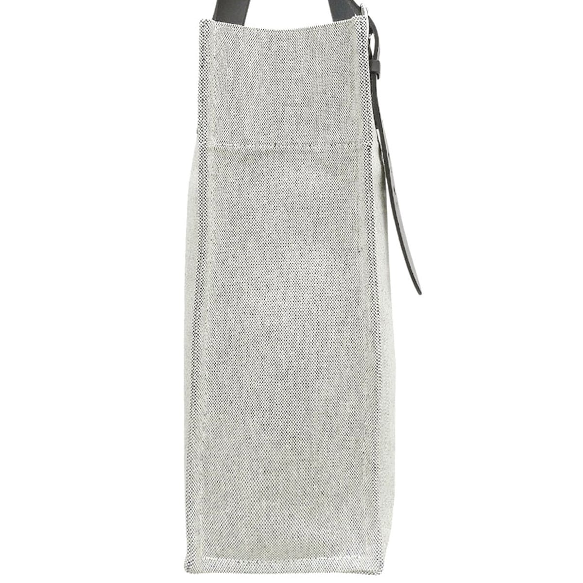 Etrivière Shopping Toile H Vache Hunter Gray Black W stamp