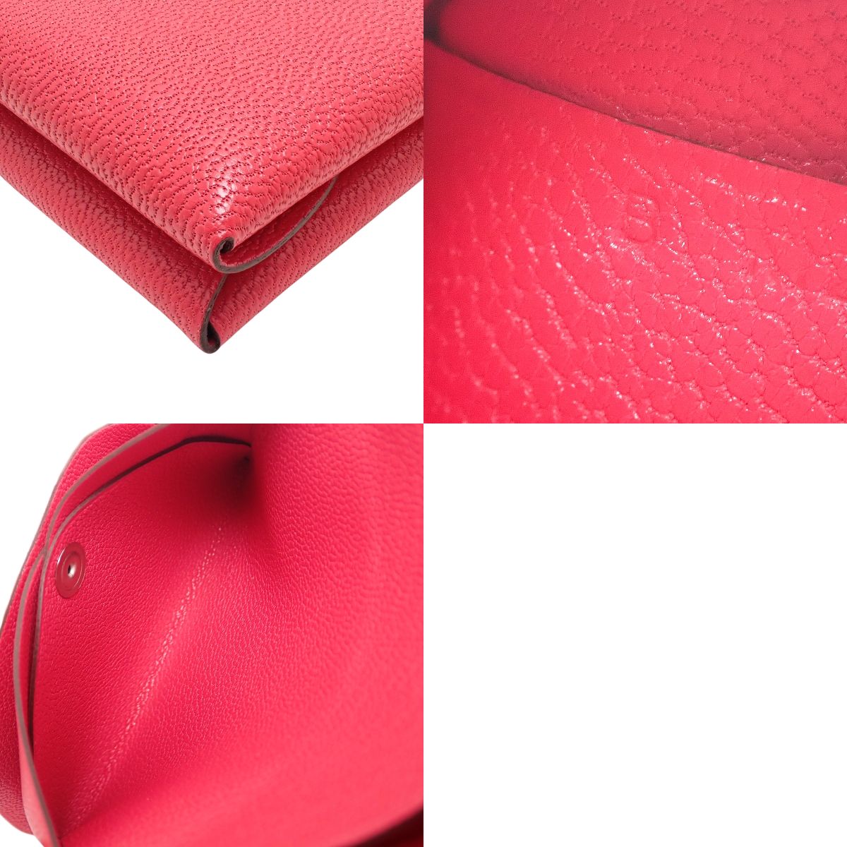 Calvi Duo Chevre Rose Extreme Silver Hardware B Stamp