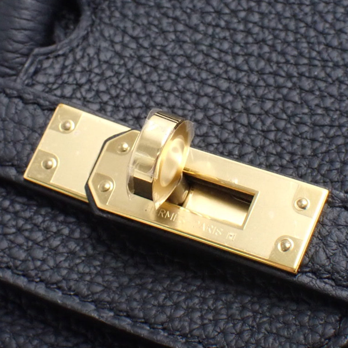 【新品】バーキン25 G刻印 トゴ ブラック ゴールド金具