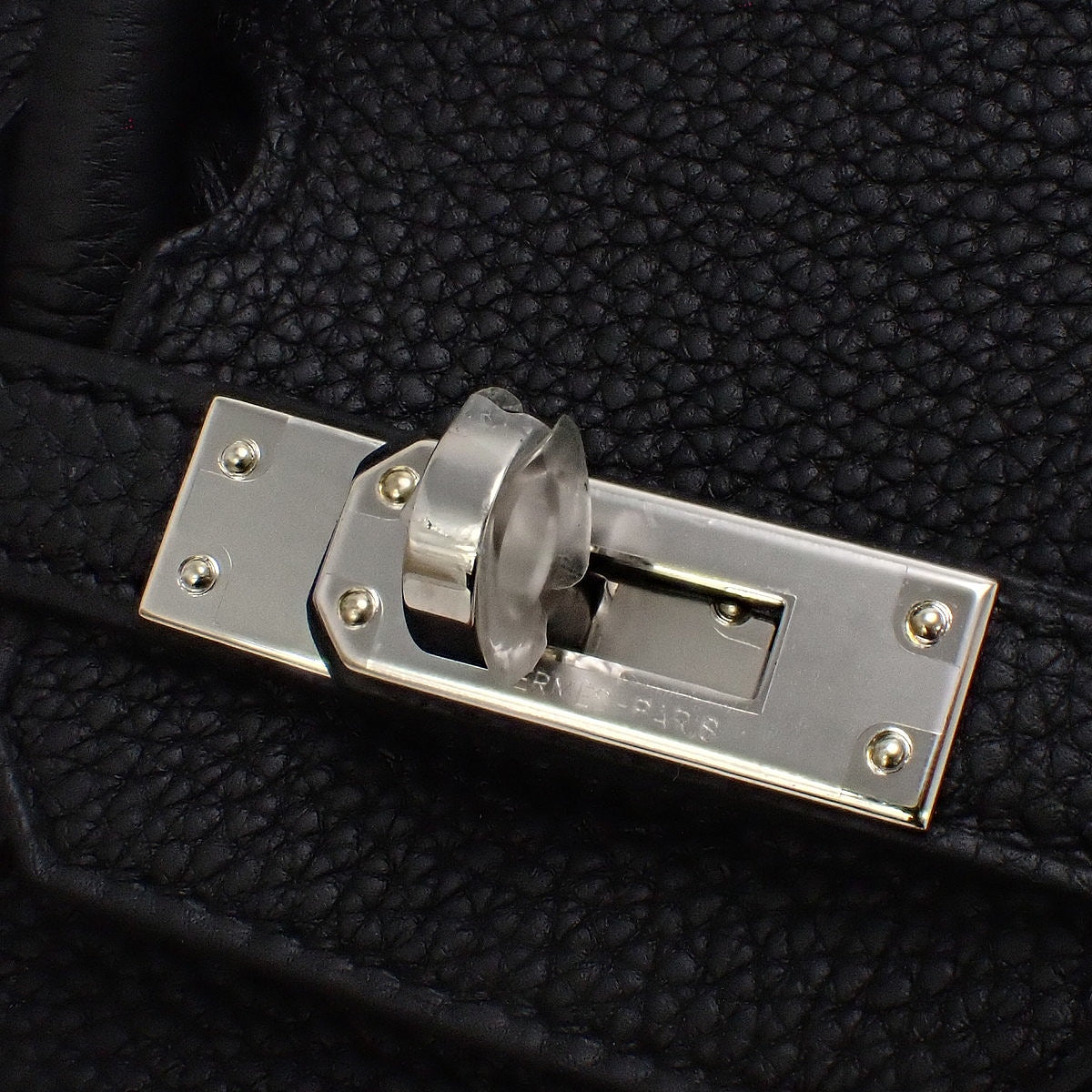 [Unused] Birkin 25 G-stamp Togo Palladium Hardware Black