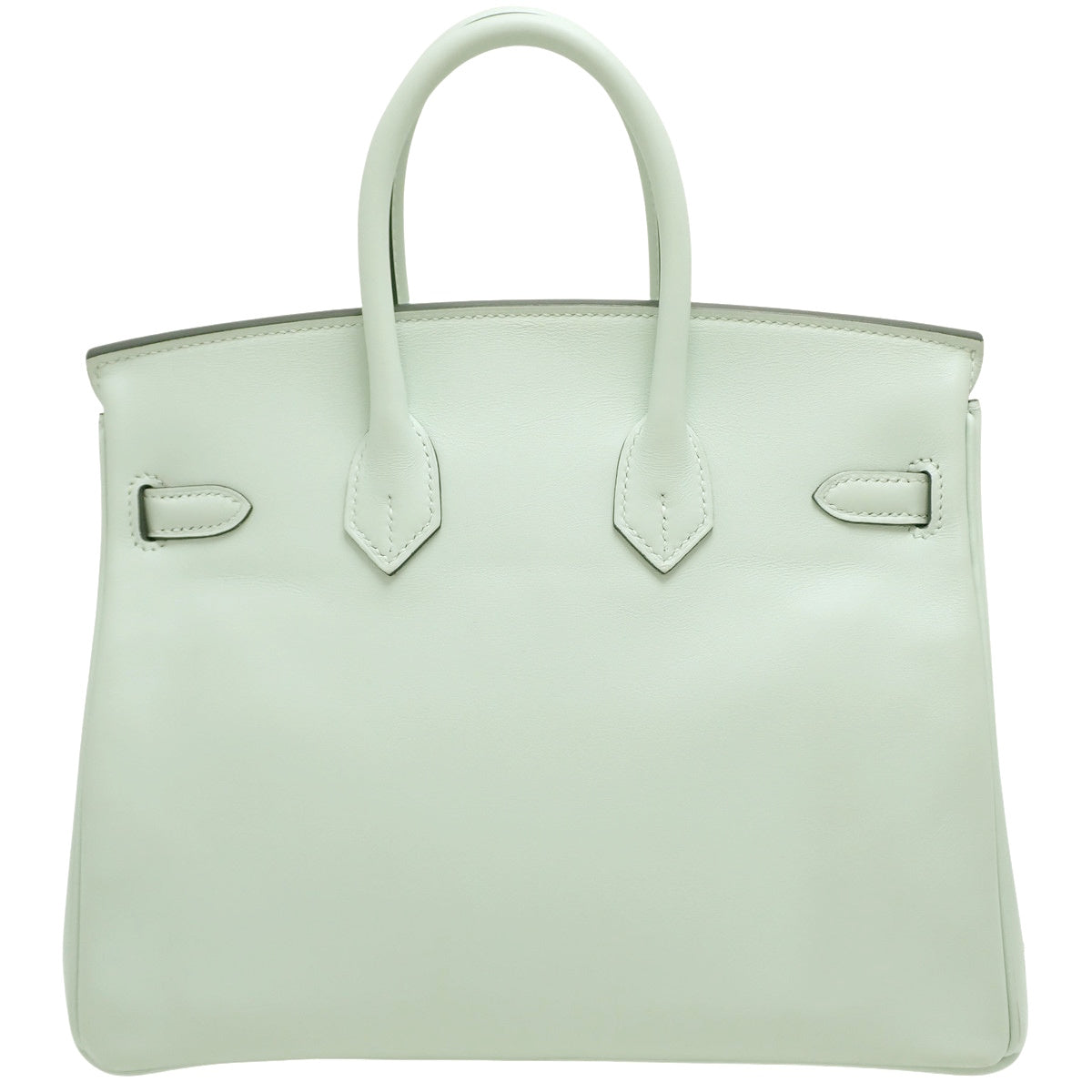 Hermes Birkin 25 Veau Swift Palladium Hardware Vert Fizz Silver Hardware W stamp