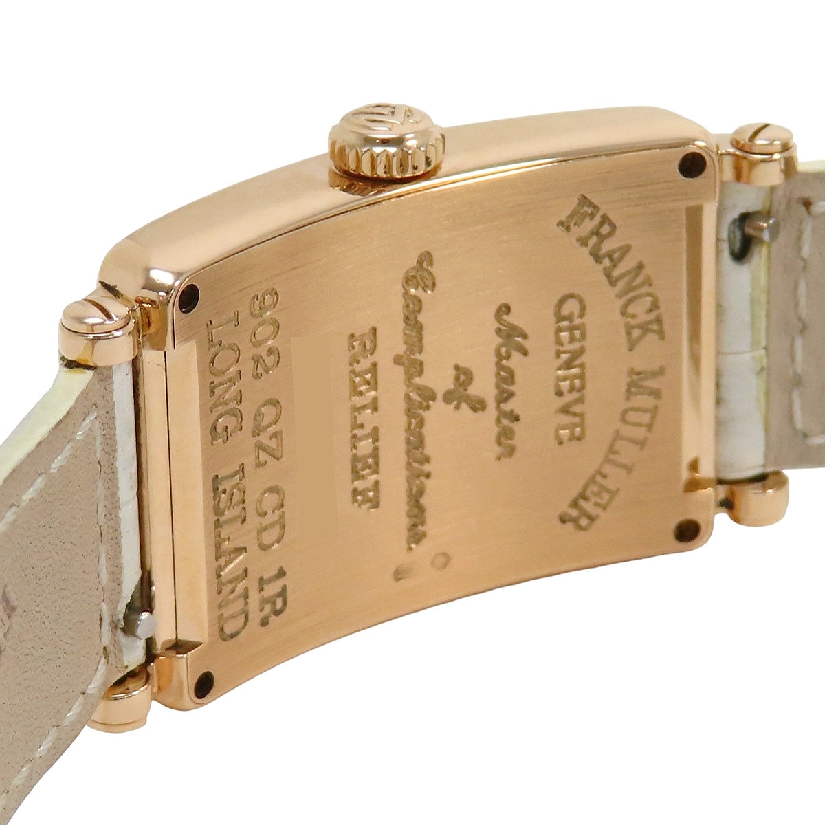 Long Island Relief 902QZCD1R PG/Leather Diamond Quartz Ladies'