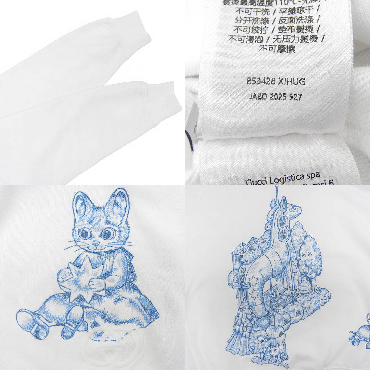 GUCCI × ヒグチユウコ フーディ 2025年 XS コラボ 日本限定