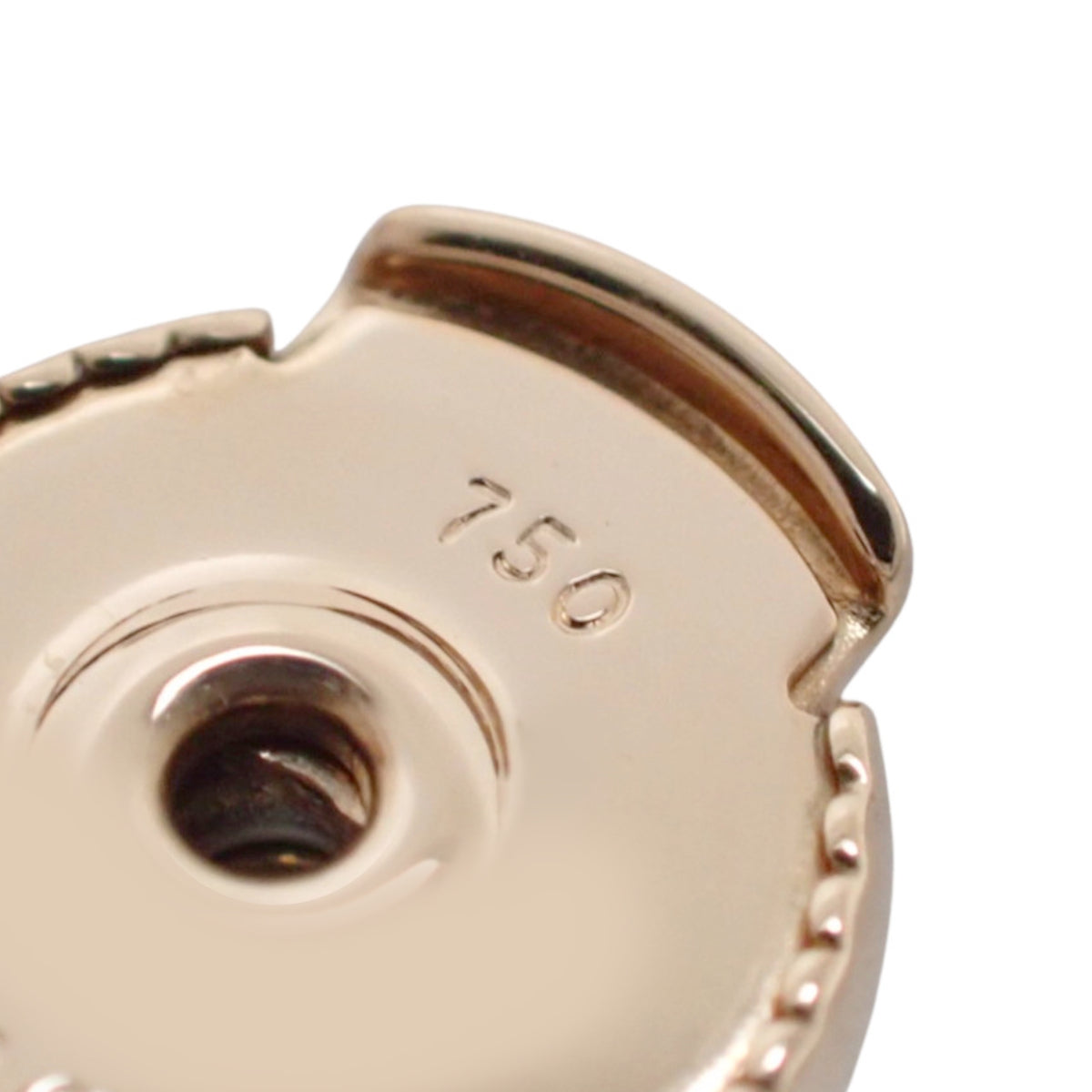 ケリー・クロシェット ピアス ピンクゴールド K18PG 9.1g