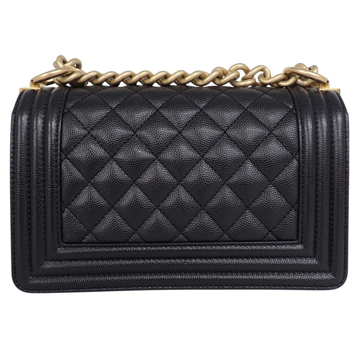 Boy Chanel/Matelasse Boy Chanel 20 Caviar Skin Black A67085 Mini Boy Chanel Shoulder Bag Crossbody Bag