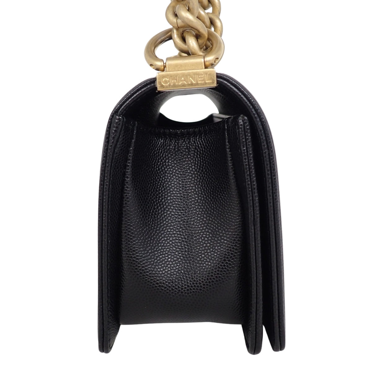 Boy Chanel/Matelasse Boy Chanel 20 Caviar Skin Black A67085 Mini Boy Chanel Shoulder Bag Crossbody Bag