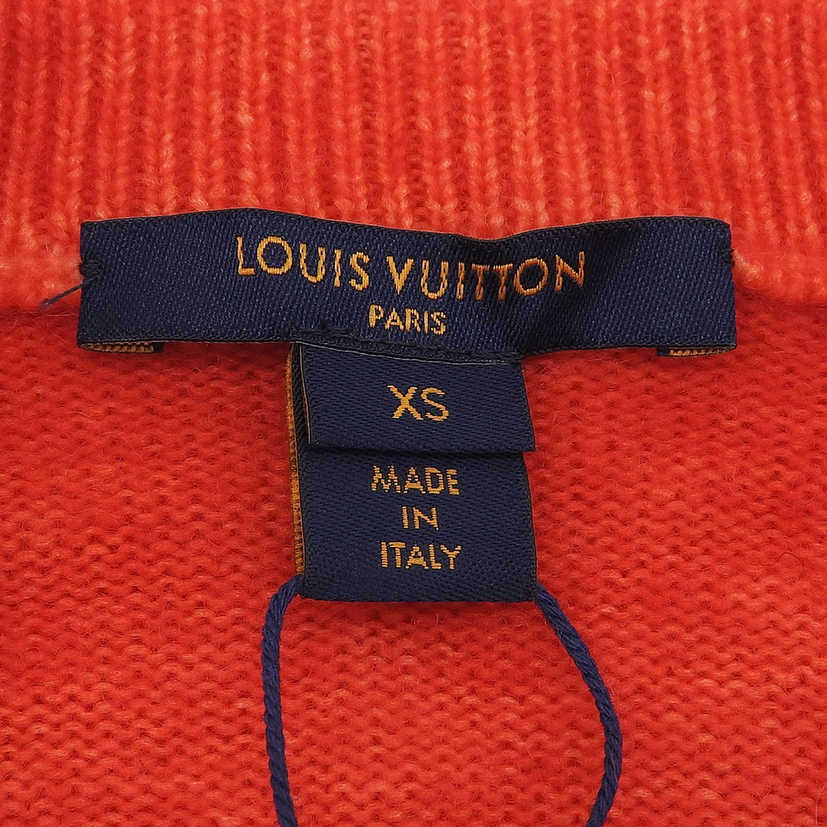 LOUIS VUITTON Sleeveless Knit 2021 XS RW211W Cashmere Nylon Red｜Vintage Luxury Brand Specialty Store｜Shibuya, Tokyo｜alamode
