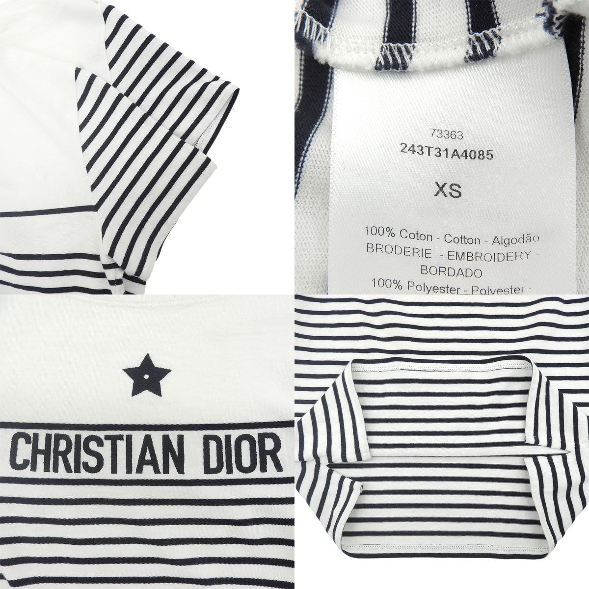 Border Boat Neck Cut and Sewn 2022 XS