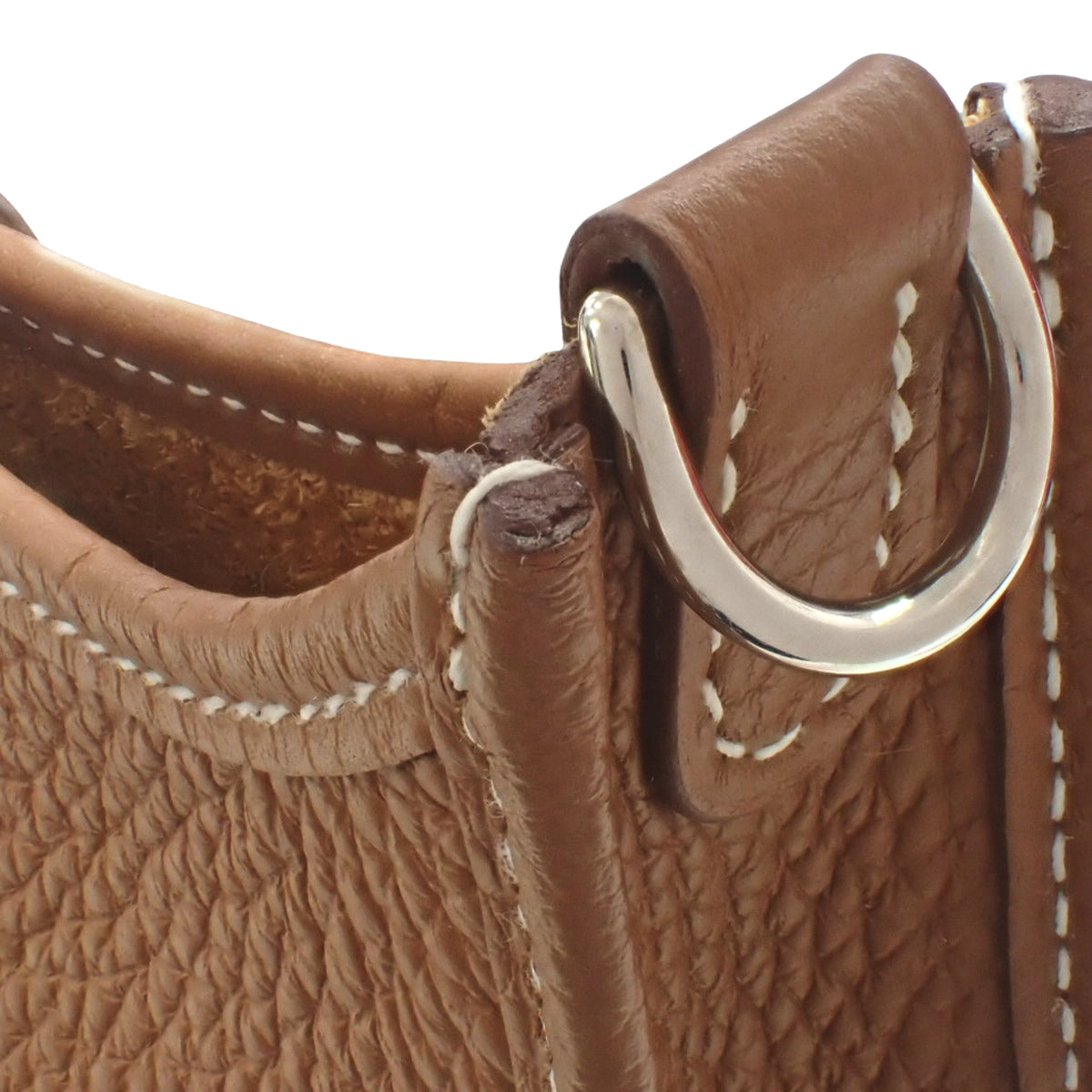 Evelyne TPM retourne Clemence leather Gold Silver hardware Z stamp