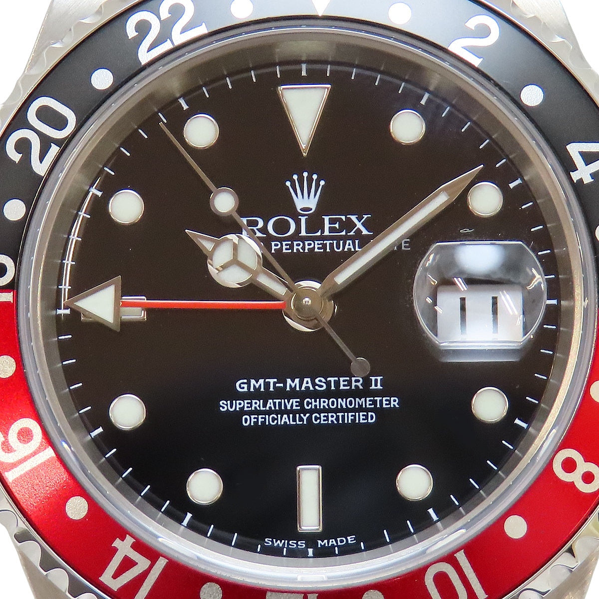 GMT-マスター2 16710 SS F番 ブラック 自動巻き メンズ