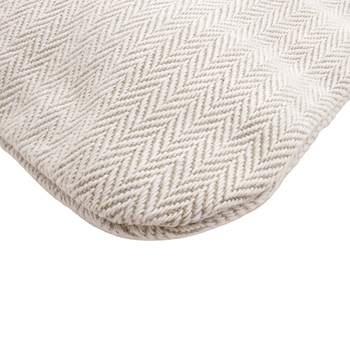 Aline MM Toile Chevron Veau Swift Naturel/Gold Silver Hardware W stamp