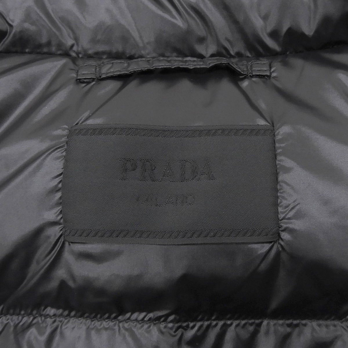 Hooded technical fabric down jacket 2024 M