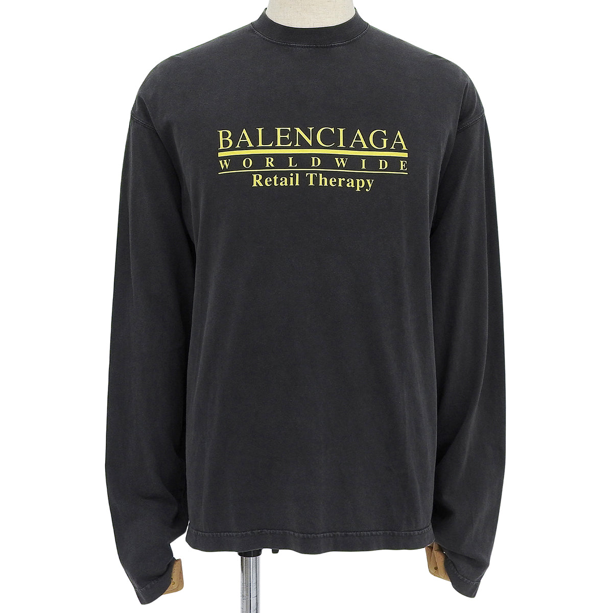 ロゴロングTシャツ 2021年 L ダメージ加工
