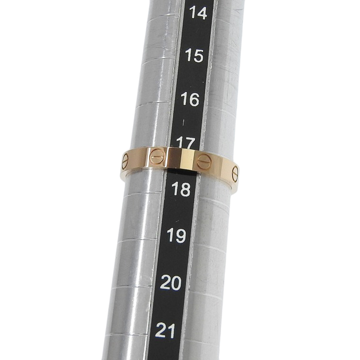 LOVE リング スモールモデル ピンクゴールド K18PG 58 3.6g
