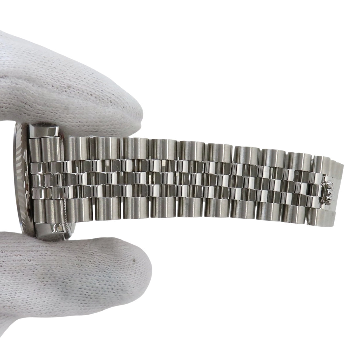 Datejust 31, Diamond Bezel, VI Diamond, 178274, WG/SS, Aubergine, Automatic, Ladies'