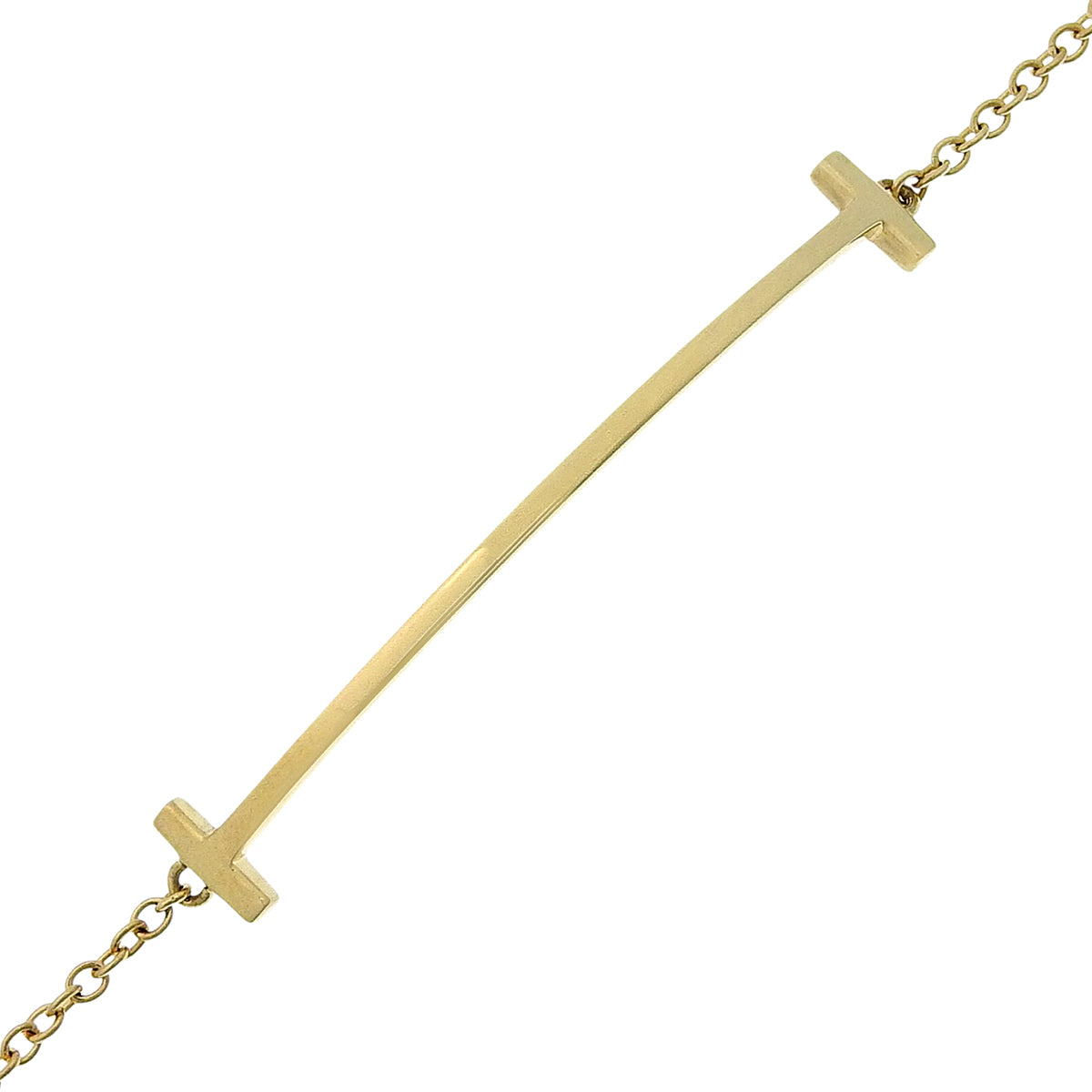 Smile Small Bracelet, Yellow Gold, K18YG, 2.3g