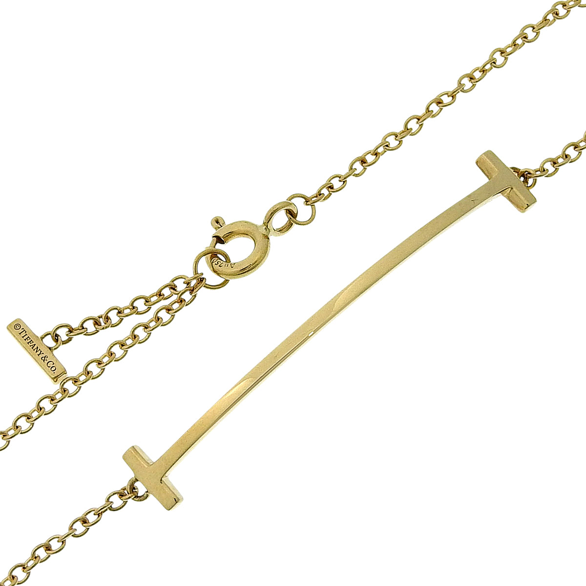 Smile Small Bracelet, Yellow Gold, K18YG, 2.3g