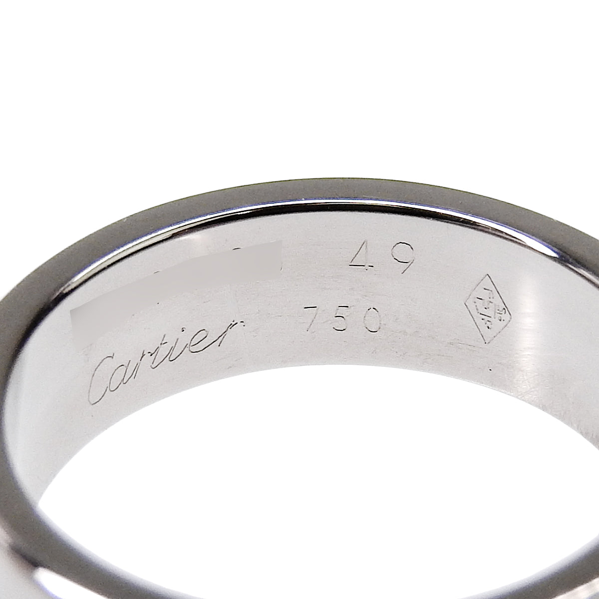 LOVEリング クラシックモデル ホワイトゴールド K18WG 49 6.5g