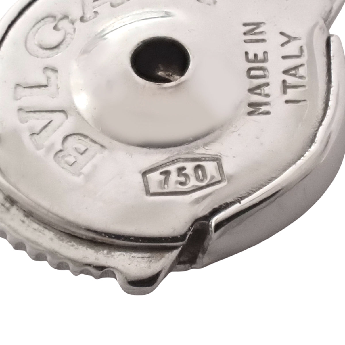 ビー・ゼロワン エレメント ピアス K18WG 10.5g