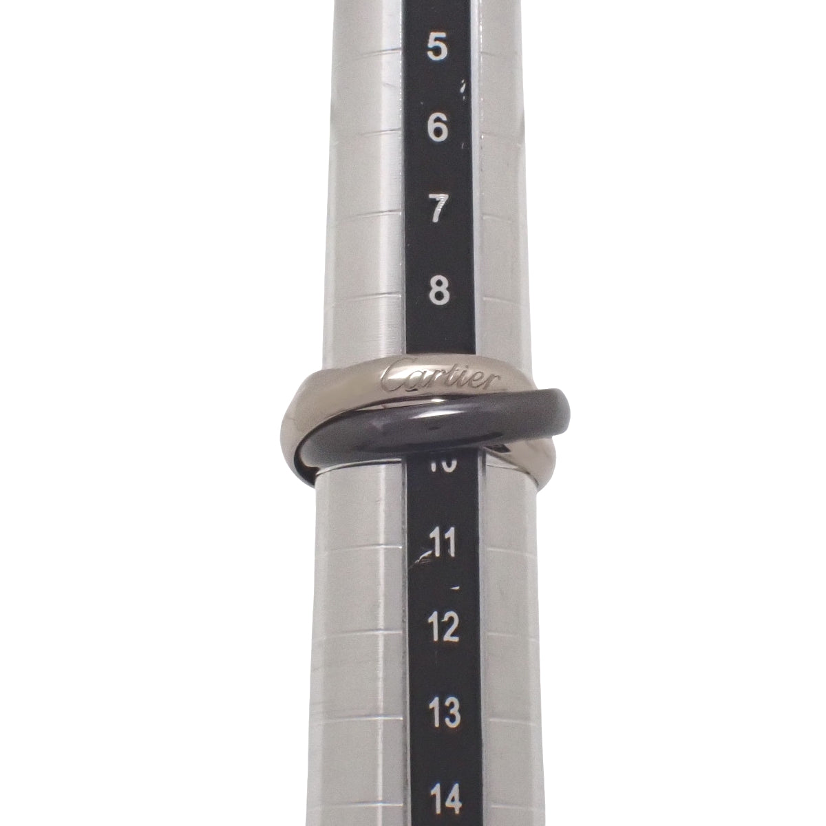 トリニティリング クラシックモデル ホワイトゴールド K18WG セラミック CE 49 6.6g