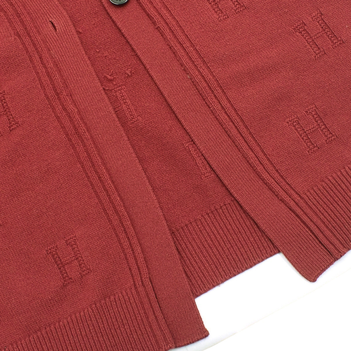 H logo cardigan 36