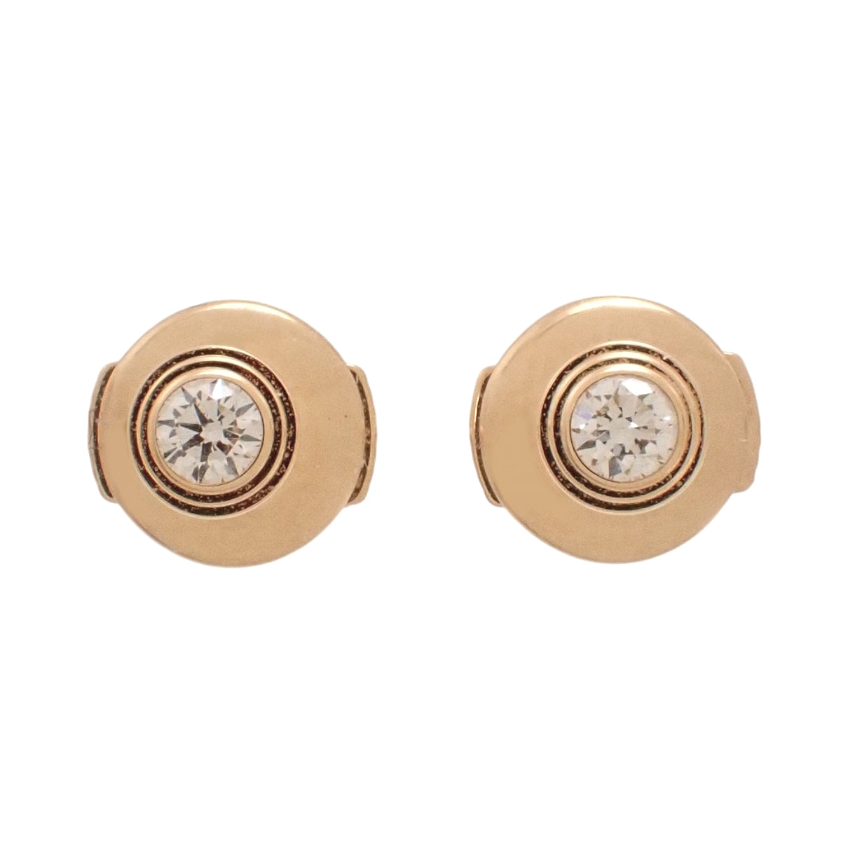 ダムール イヤリング XS ピンクゴールド K18PG 1.0g