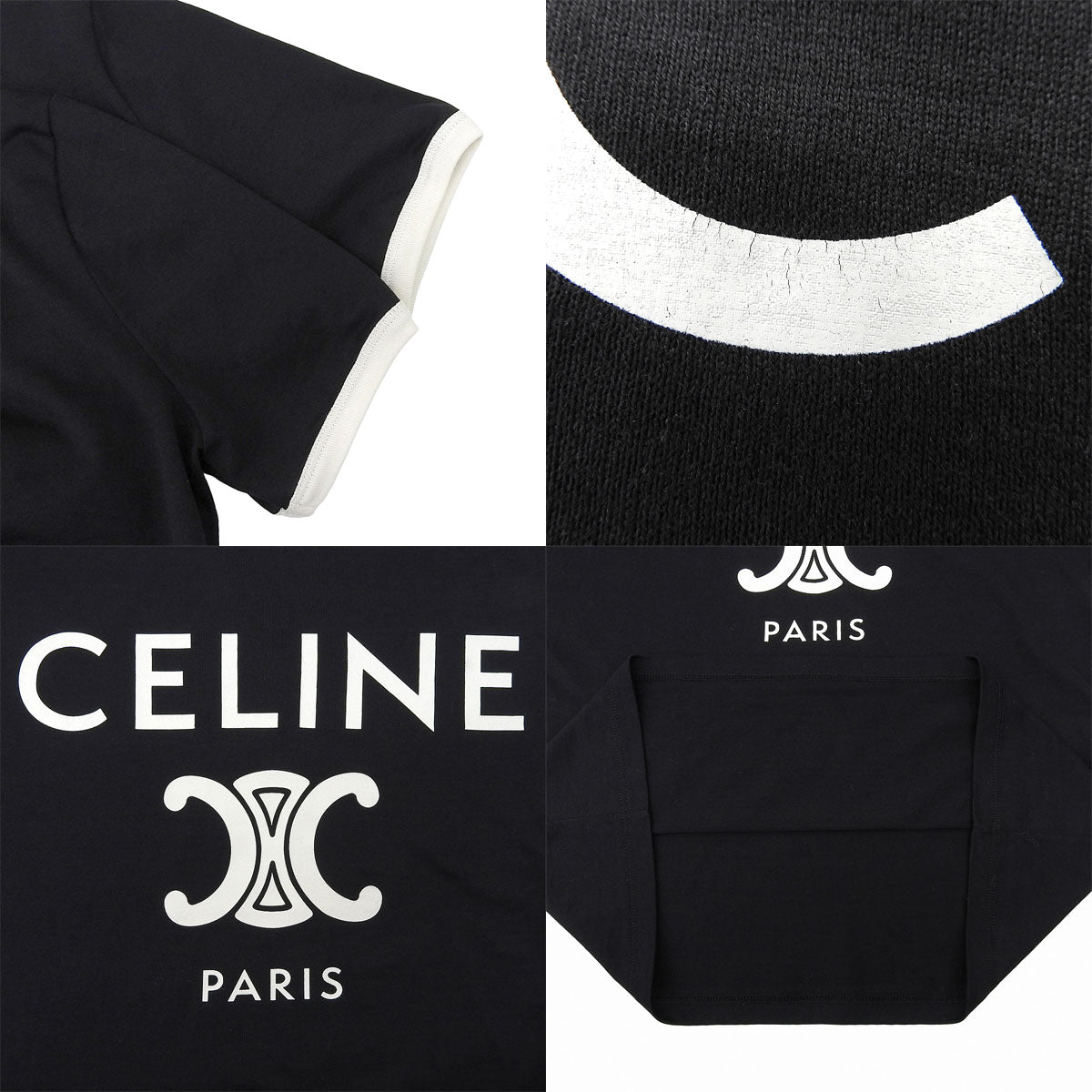 CELINE PARIS Tシャツ XS