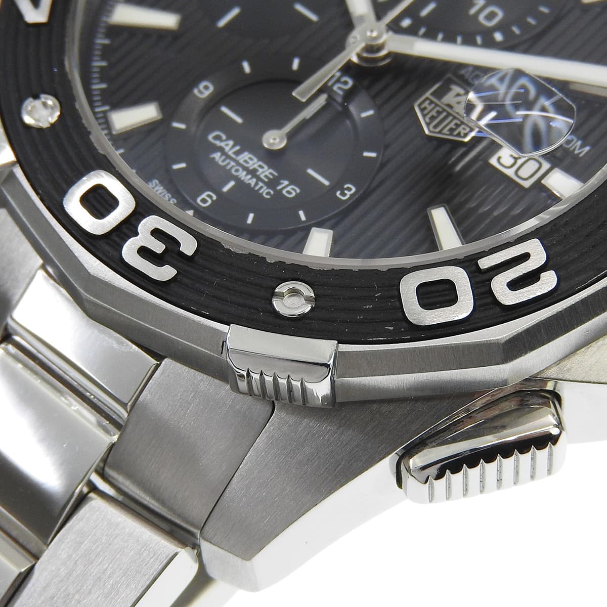 Aquaracer CAJ2110.BA0872 SS Black Automatic Men's