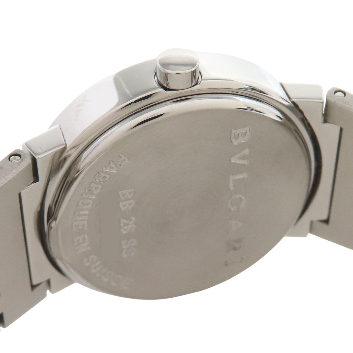 BVLGARI BVLGARI ブルガリブルガリ BB26SS SS ブラック クオーツ レディース