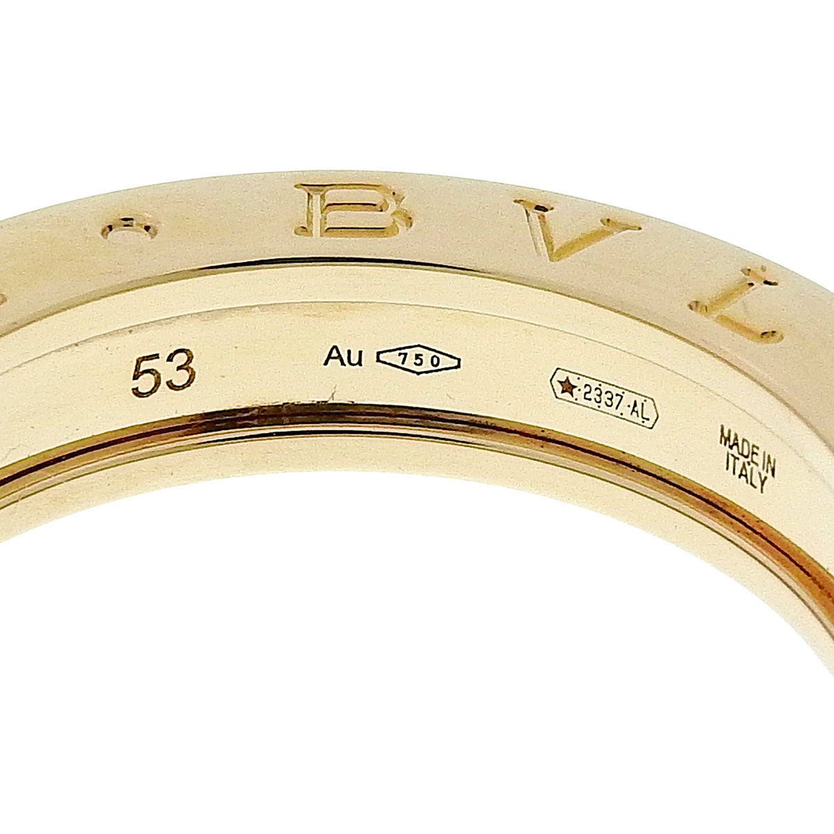 B.zero1 Ring, Yellow Gold, 18K YG, 53, 8.0g