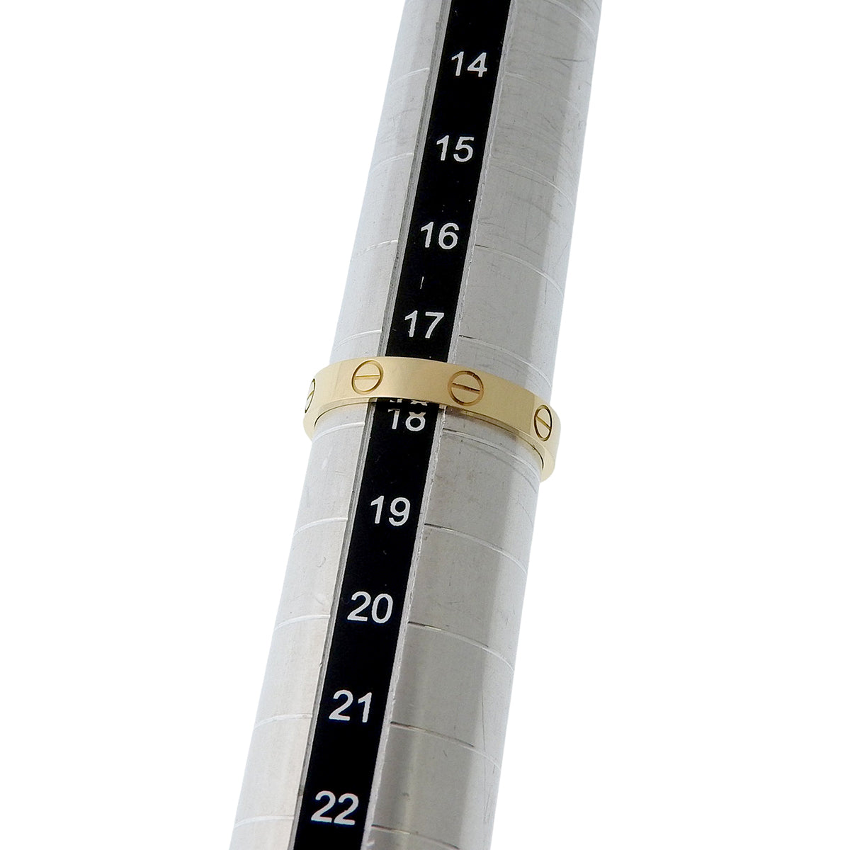 LOVE Ring, small model, 18K yellow gold, size 58, 3.4g
