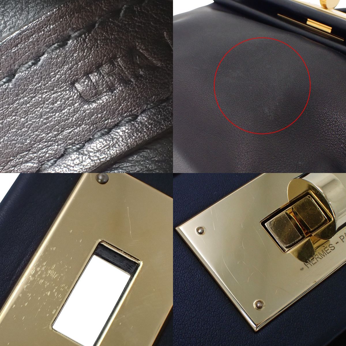 Sac Vanquish Mini 21 Veau Volupto Swift leather Black Gold hardware U stamp