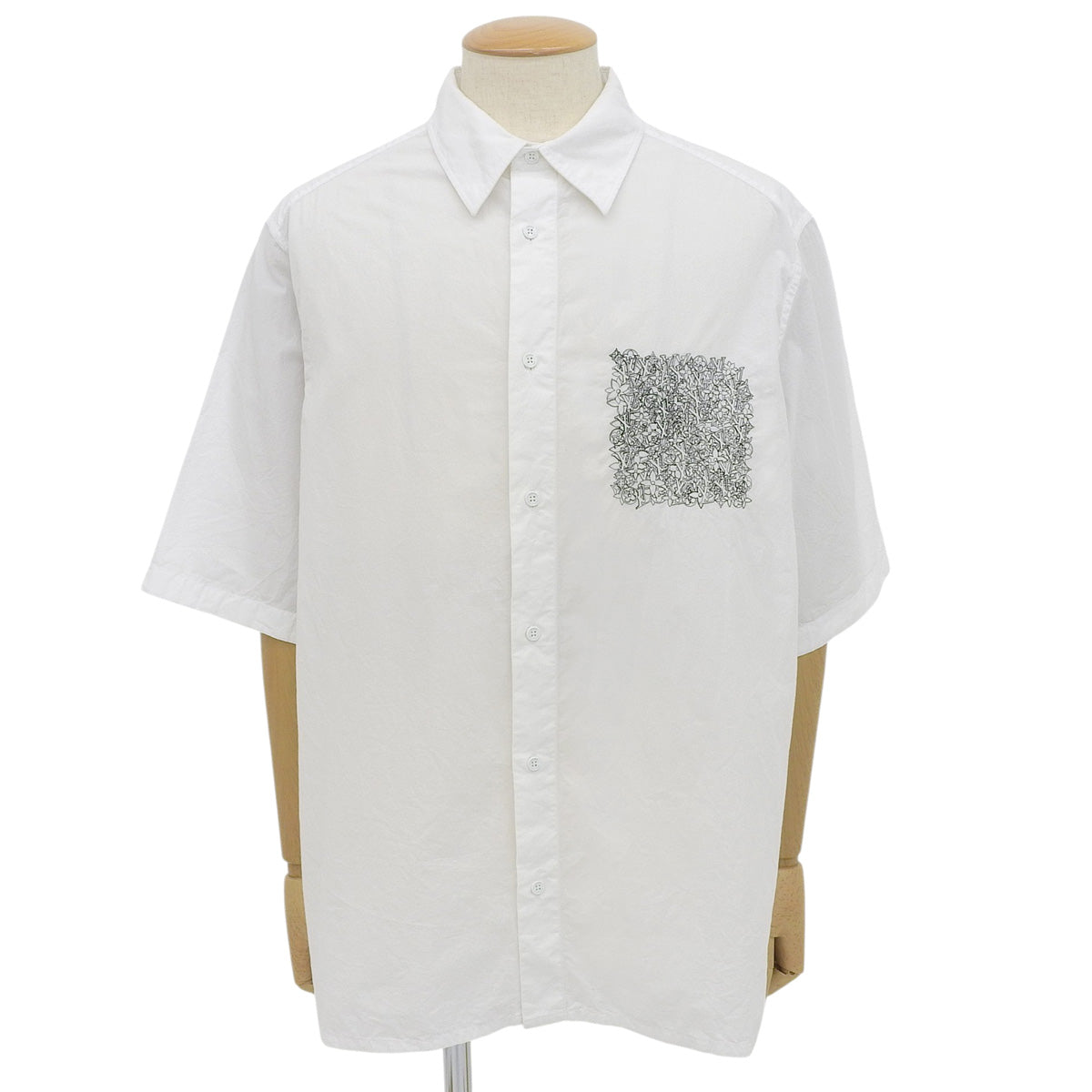 プレースドエンブロイダリーシャツ 2022年 XL RM222Q
