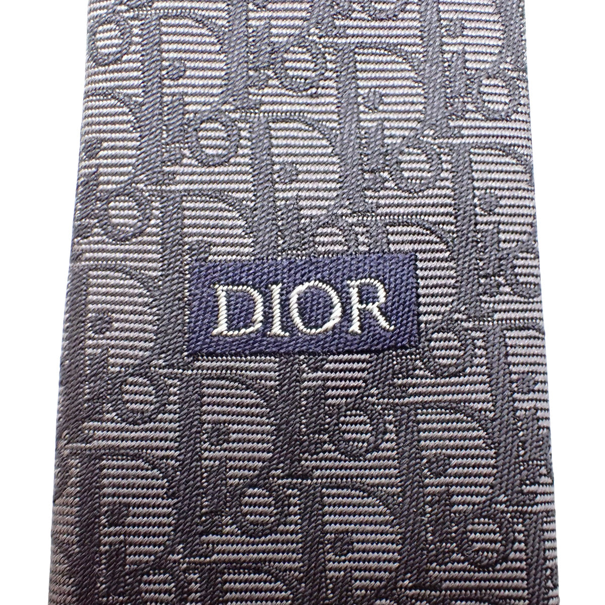 トロッター ネクタイ ディオール オブリーク シルク 01C1047A0266_C889