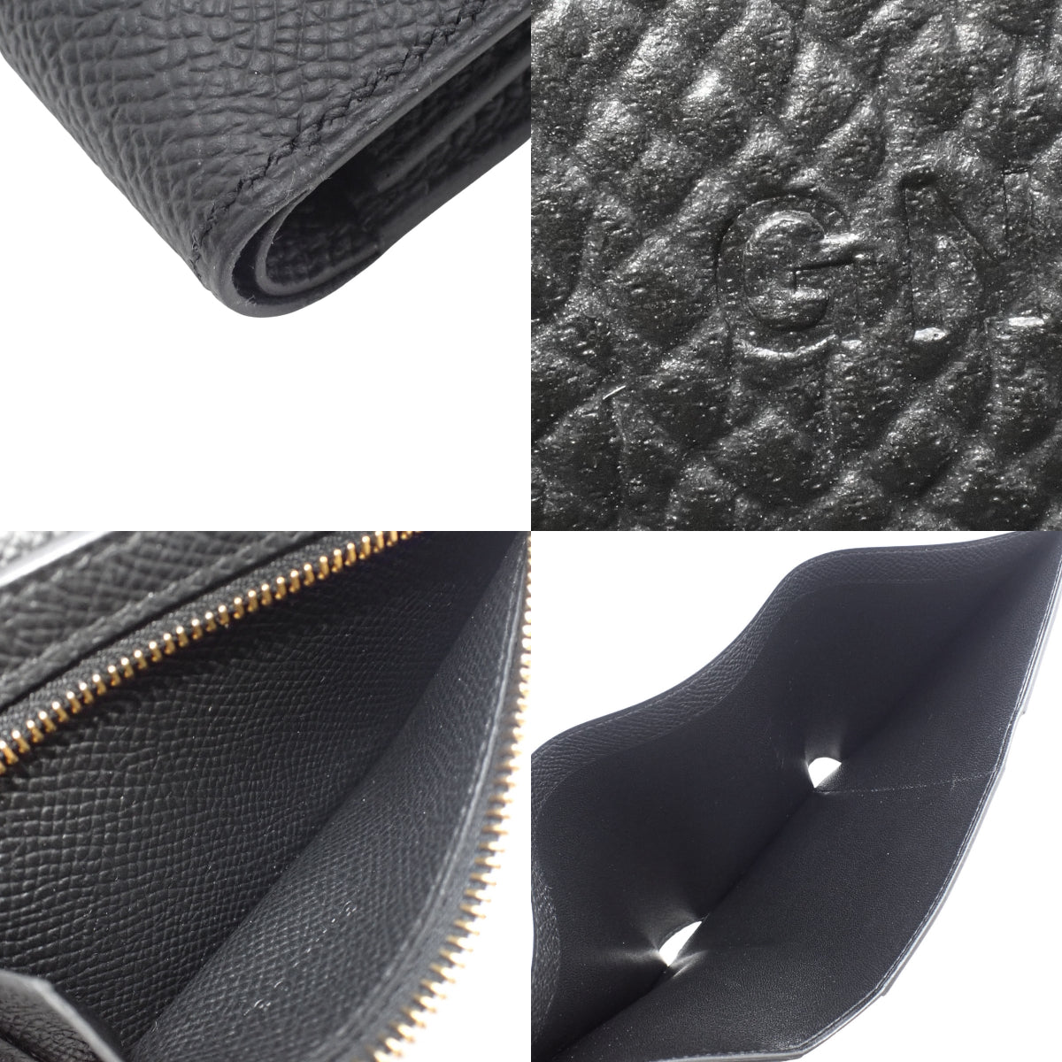 ベアンコンビネ ヴォーエプソン ブラック ゴールド金具 G刻印