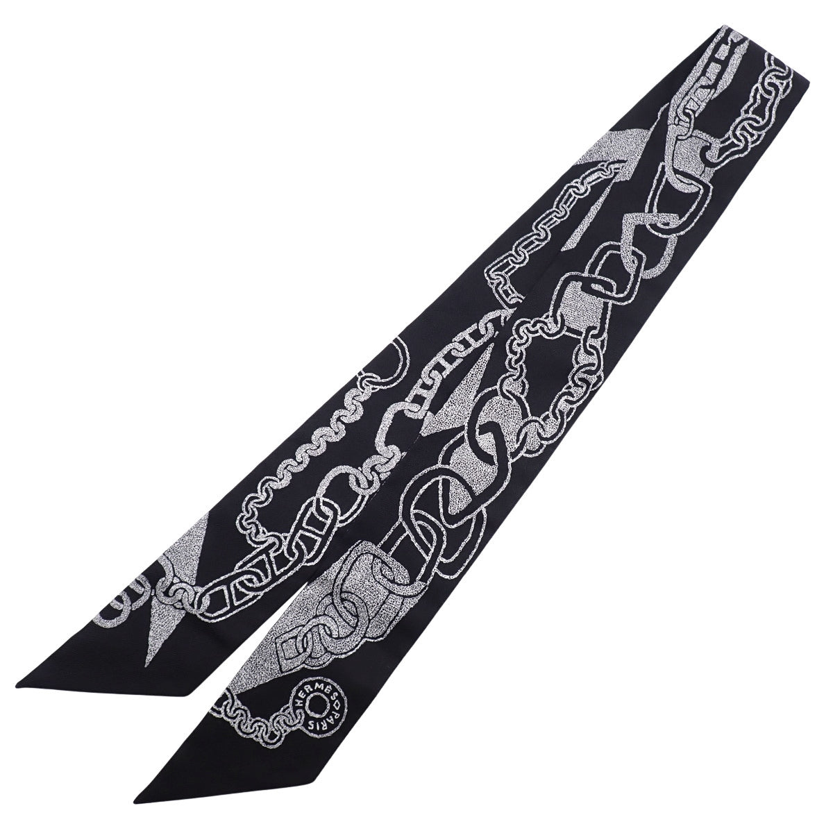 Boucles et Maillons Twilly Silk Black/White H064367S 09