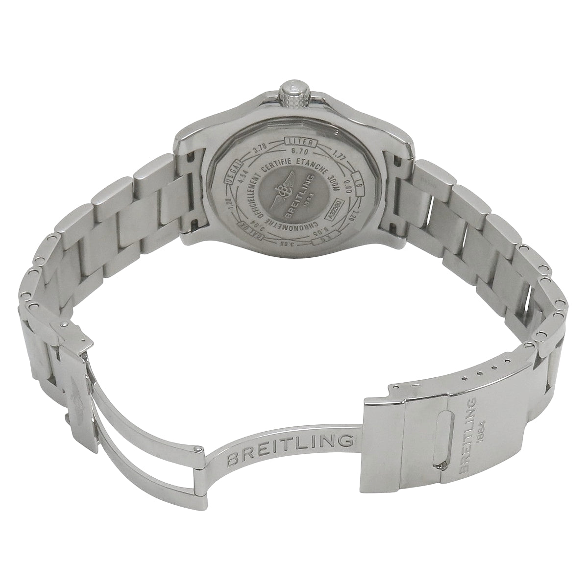 アベンジャーII GMT A32390 SS ホワイトシェル文字盤 ホワイト 自動巻き メンズ