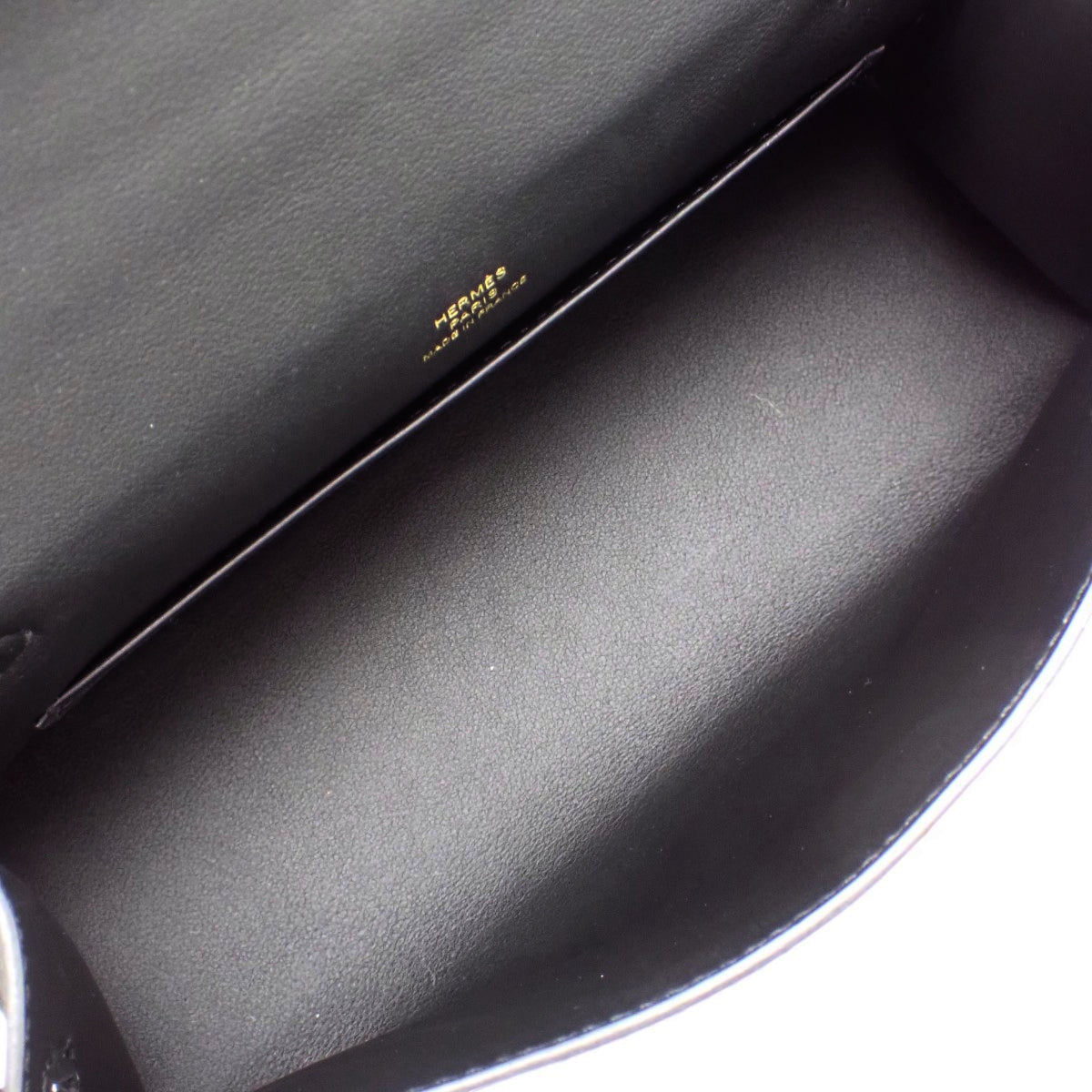 ポシェットケリー ヴォースイフト ブラック ゴールド金具 K刻印