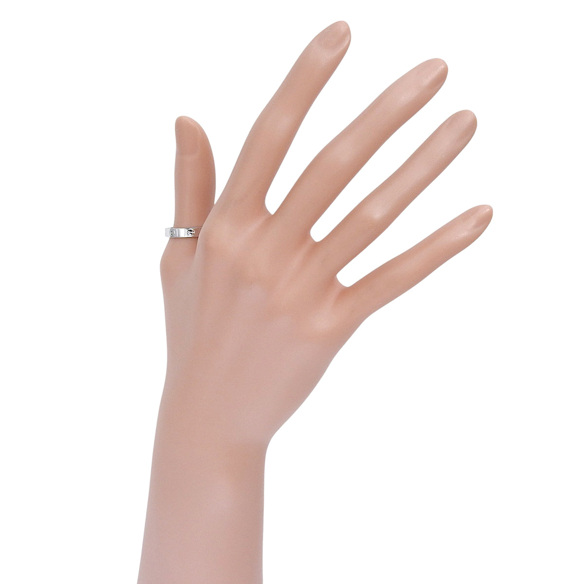 LOVEリング スモールモデル ホワイトゴールド K18WG 57 3.6g