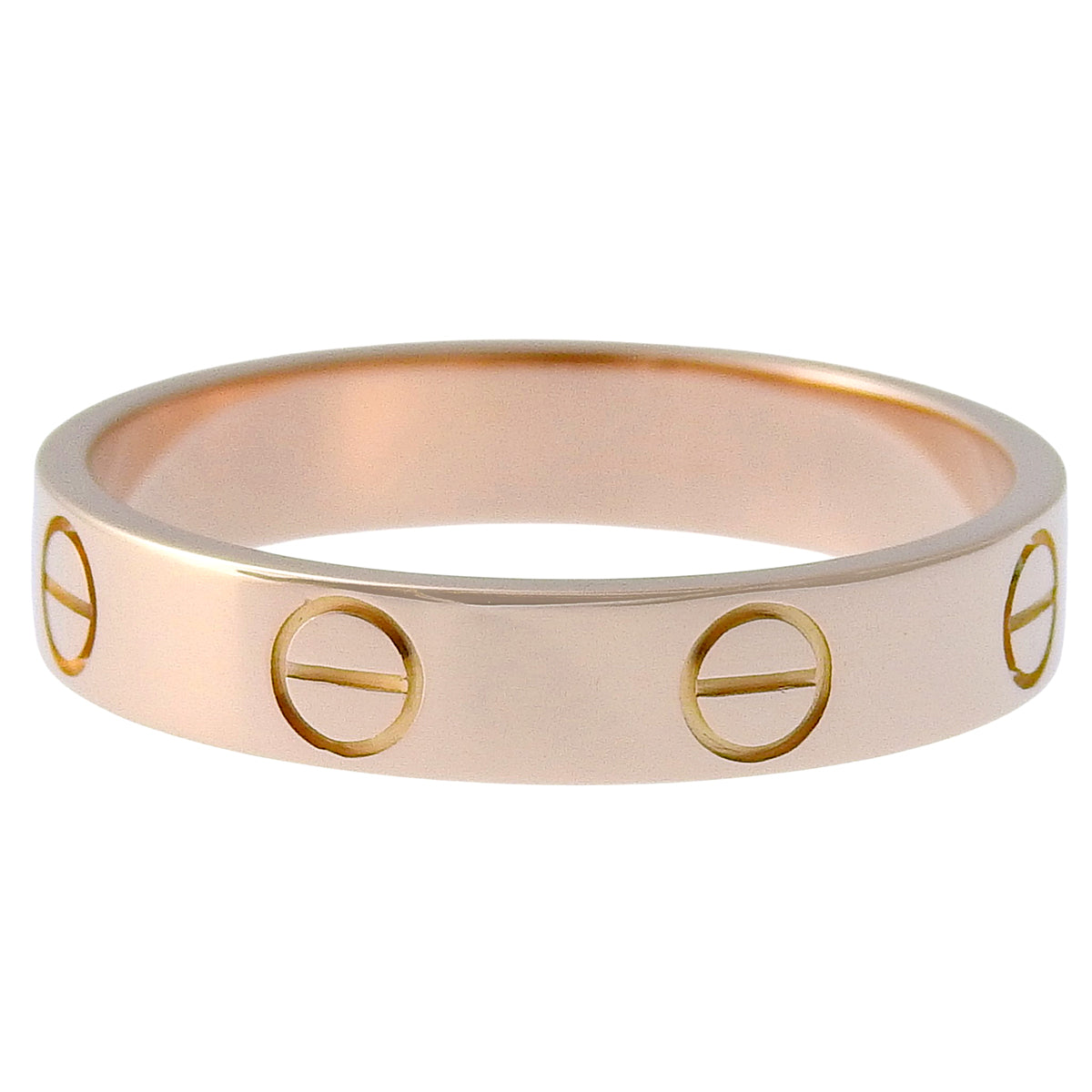 LOVE ring, small model, pink gold, 18KPG, 52, 3.0g