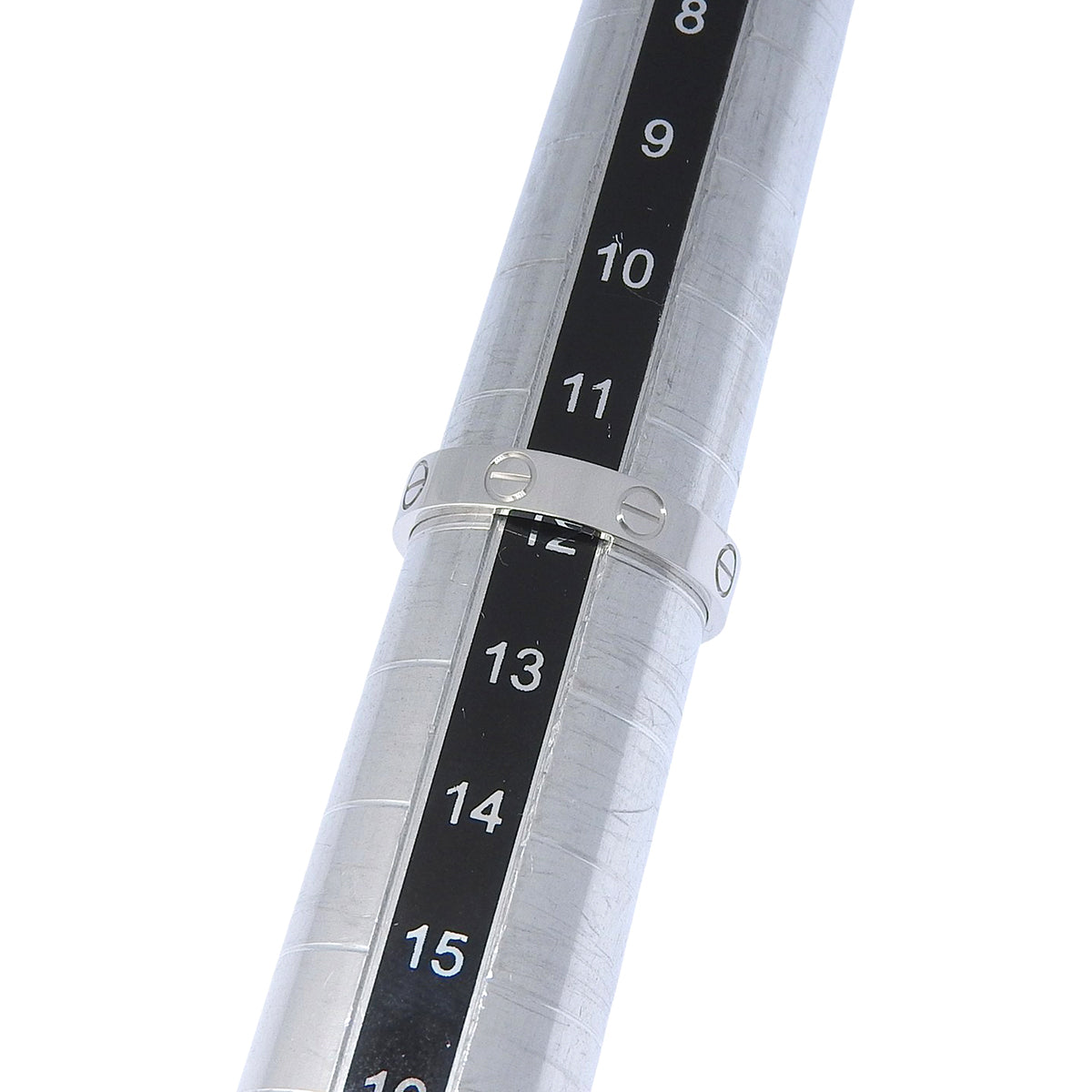 LOVEリング スモールモデル ホワイトゴールド K18WG 52 3.3g