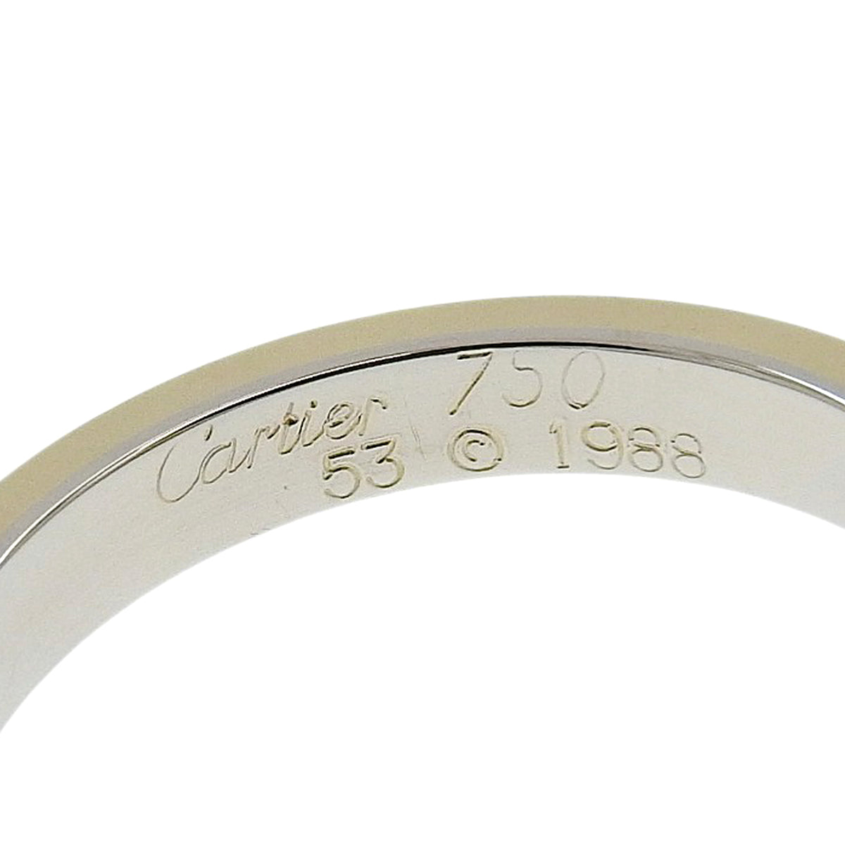 ヴァンドーム リング K18YG WG PG 53 3.7g