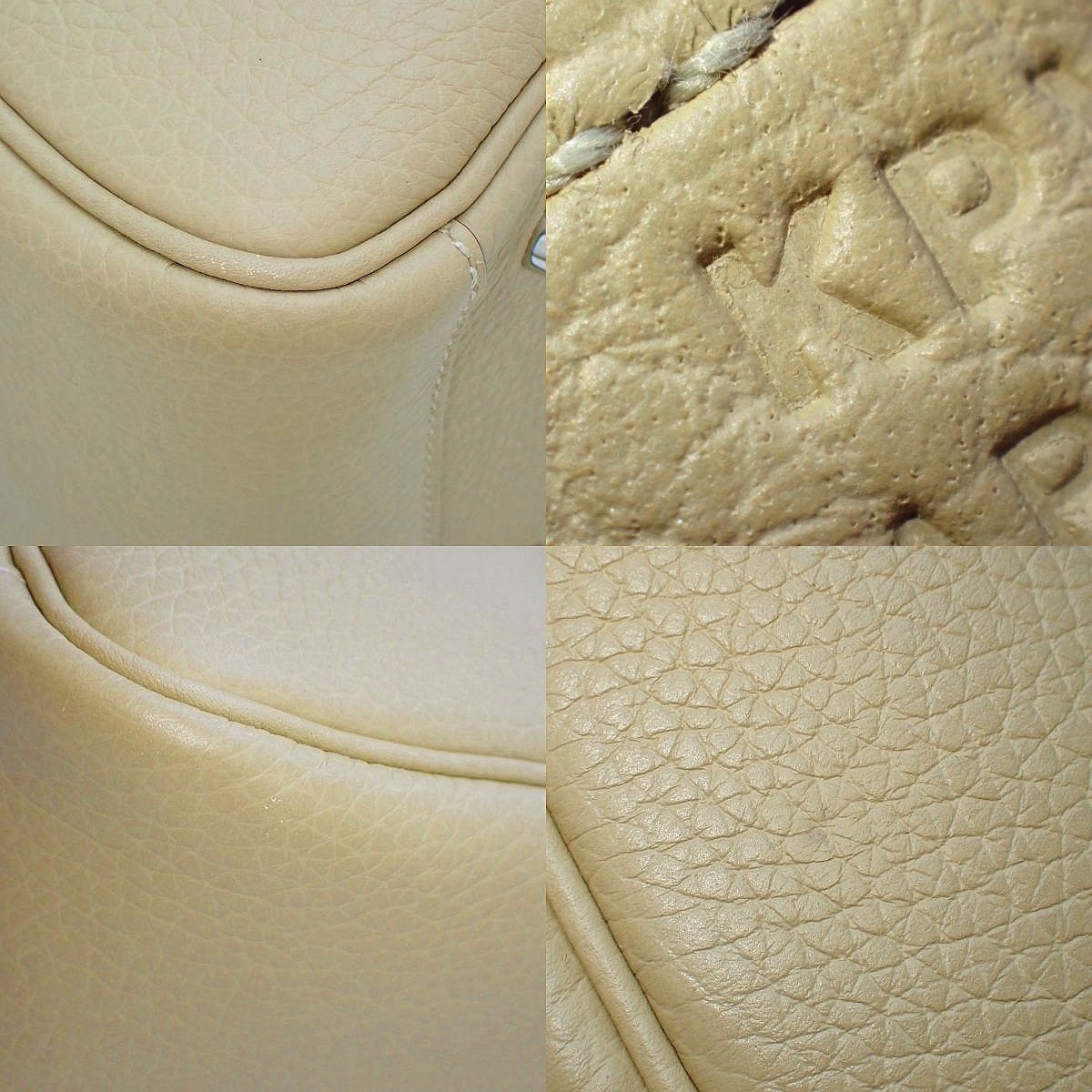 リンディ26 トリヨンクレマンス トレンチ シルバー金具 K刻印