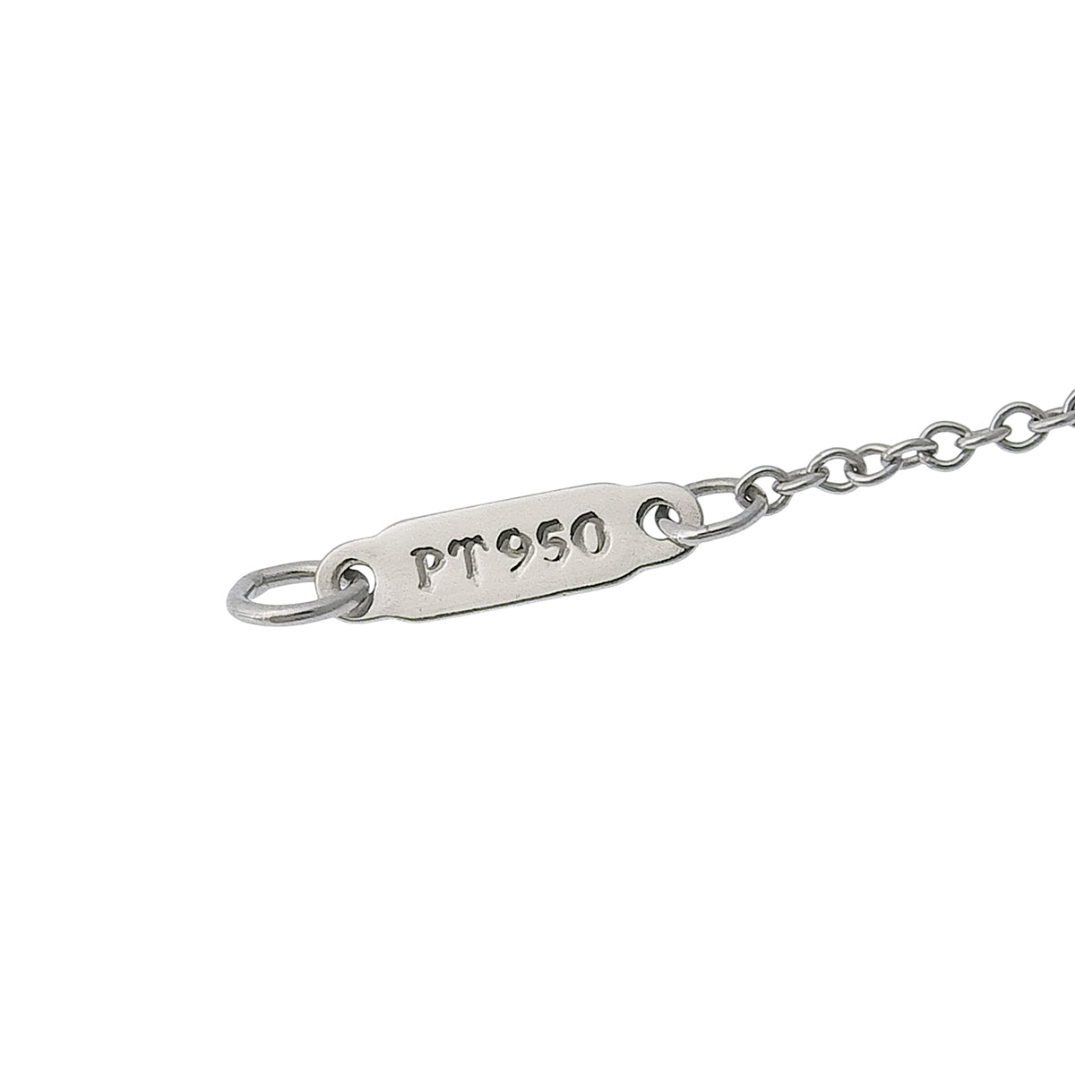 センチメンタルハートネックレス ダイヤモンド プラチナ Pt950 2.6g