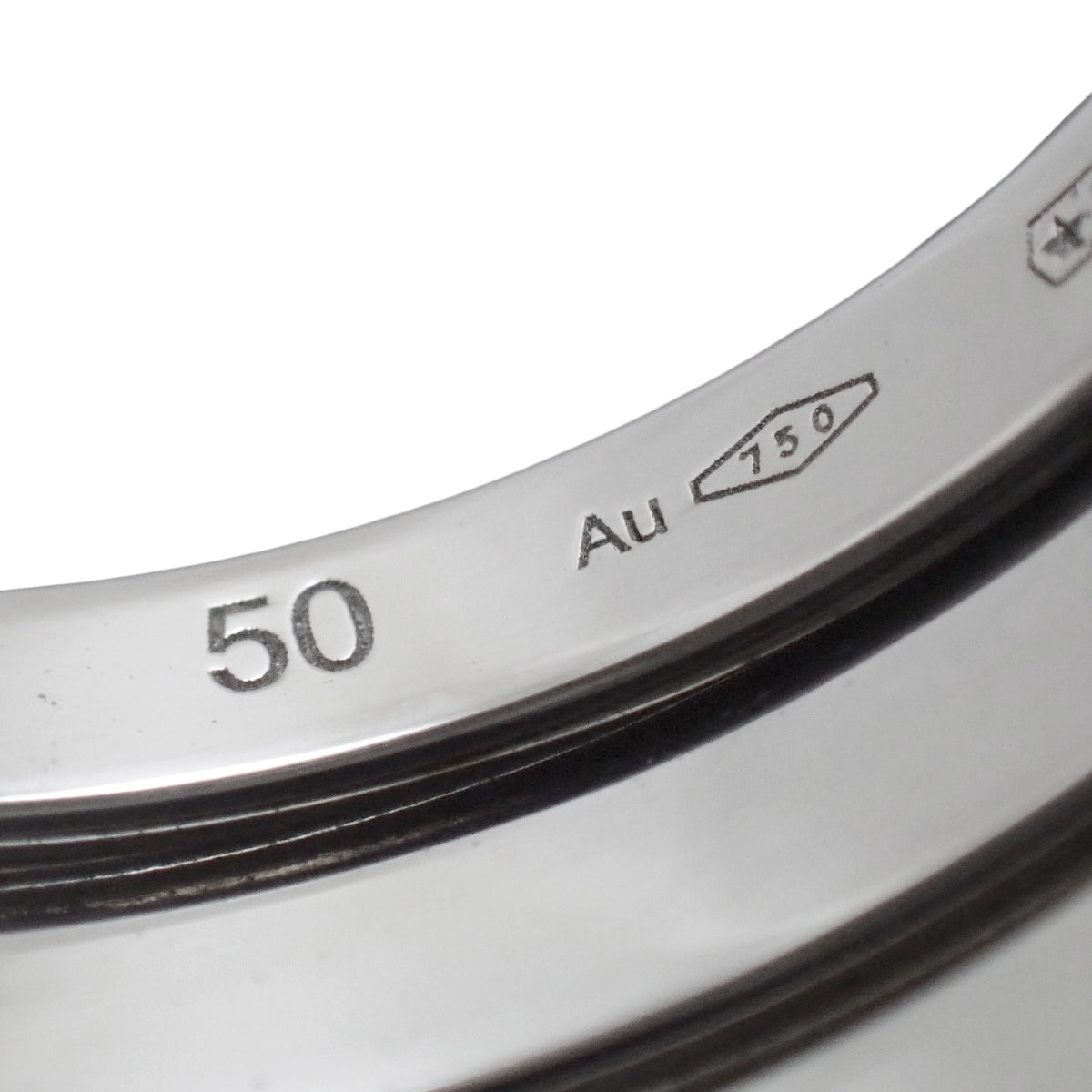 ビー・ゼロワン リング ダイヤモンド K18WG 50 11.4g