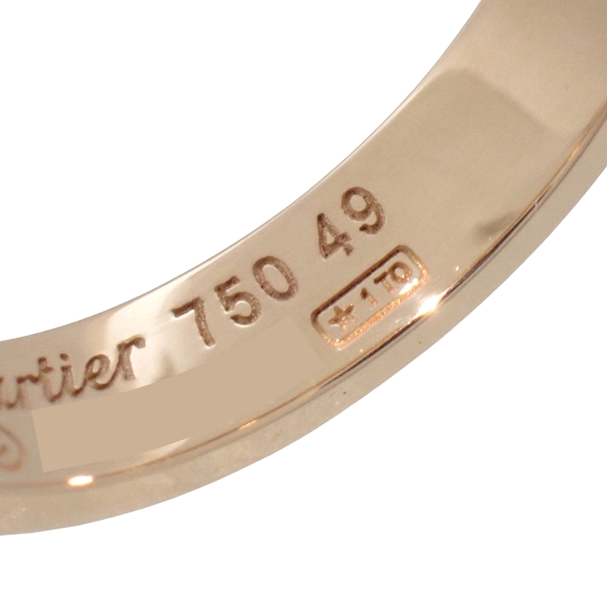LOVEリング スモールモデル K18PG 49 3.5g