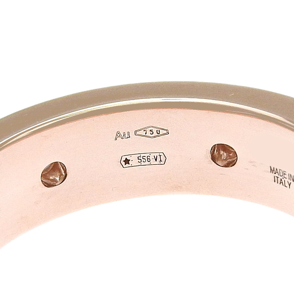 ローマンソルベ リング ダイヤモンド ピンクゴールド K18PG 53 8.7g 7PD ジュエリー