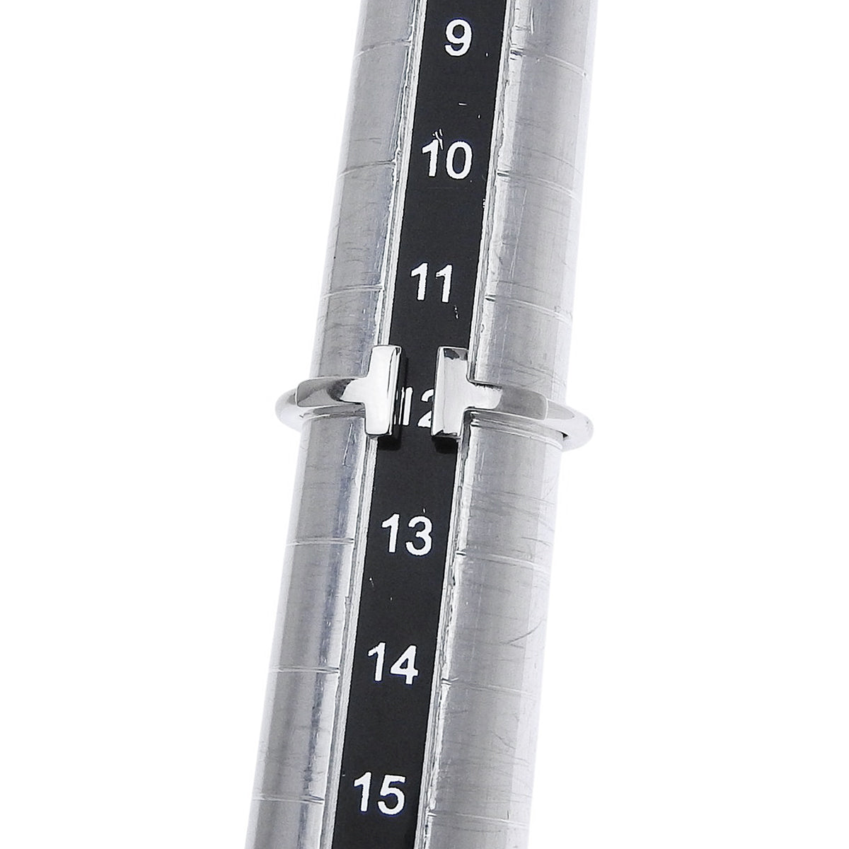 Tワイヤー リング ホワイトゴールド K18WG 12(52)号 3.0g