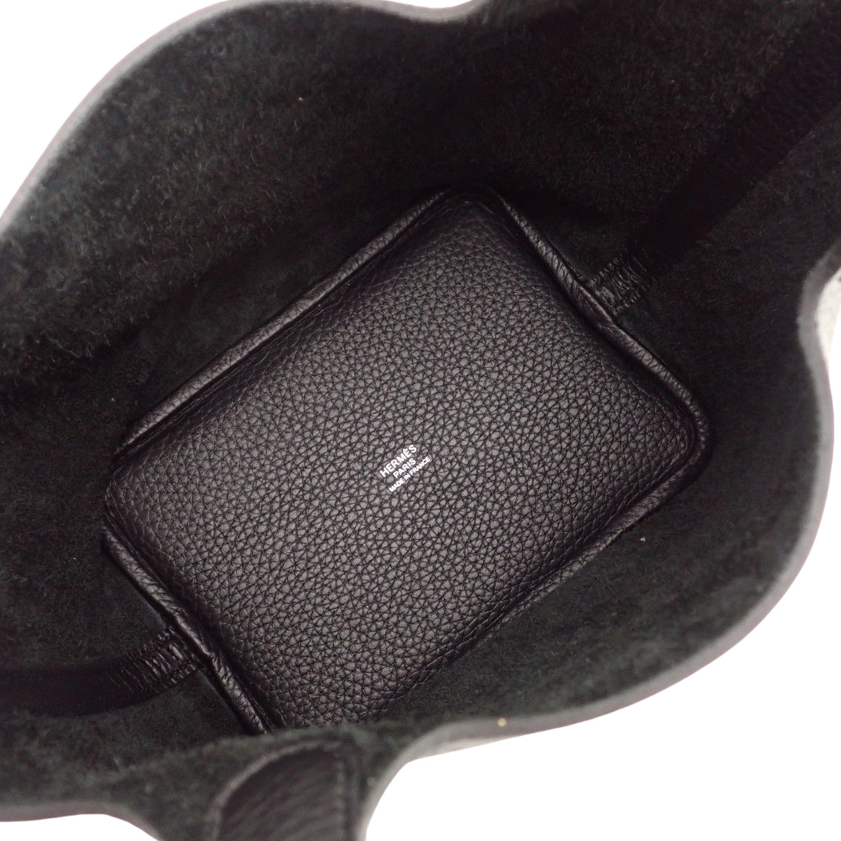 【新品】ピコタンロックPM トリヨンクレマンス パラジウム金具 ブラック K刻印